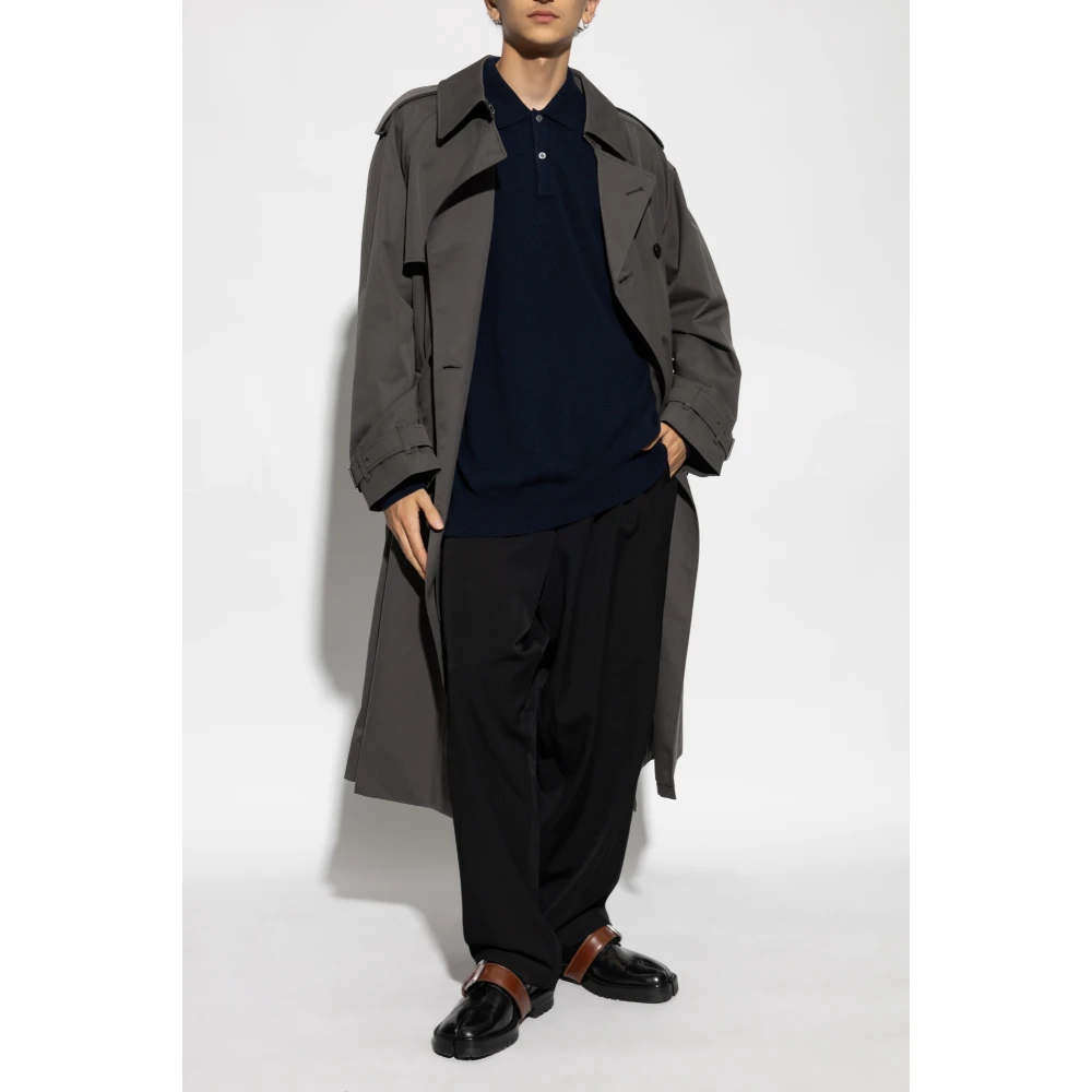Comme des Garçons Wollen trui Blue Heren