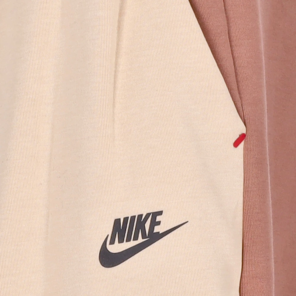 Nike Tech Fleece Trainingsbroek Mineral Clay Wit Pink Heren
