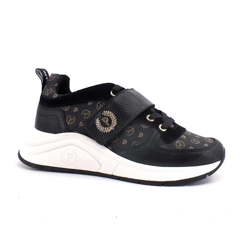 Pollini Heritage Sneaker Dames Schoenen Zwart