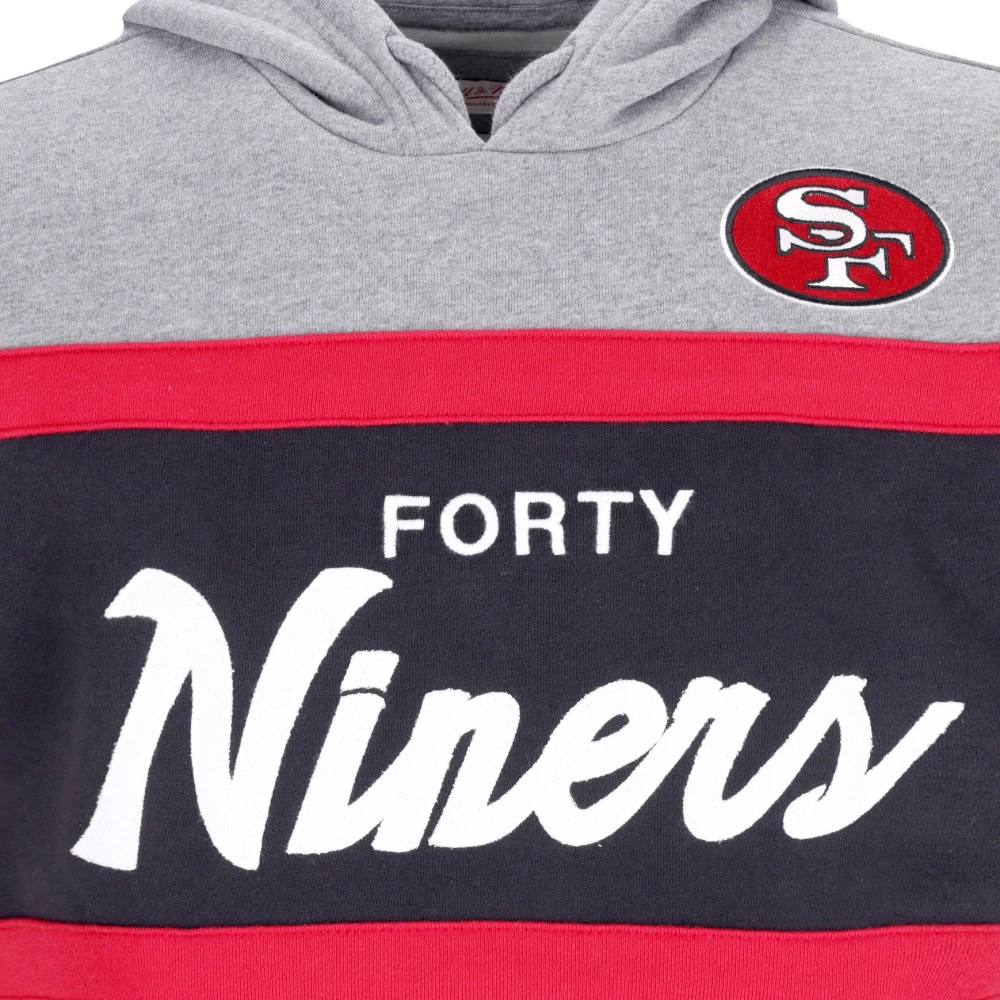 Mitchell & Ness NFL Headcoach Hoodie Zwart Multicolor Heren