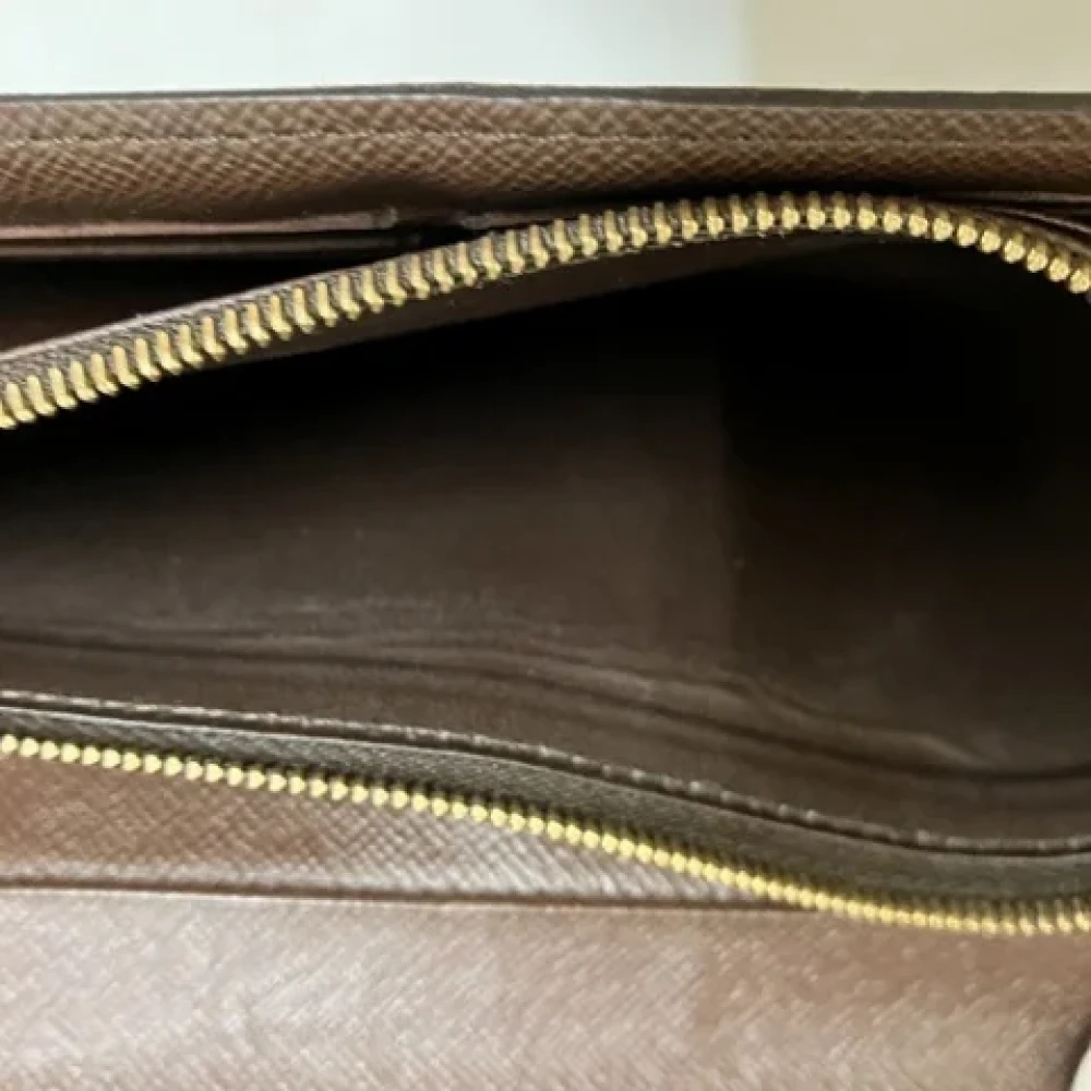 Louis Vuitton Vintage Pre-owned Canvas wallets Brown Unisex