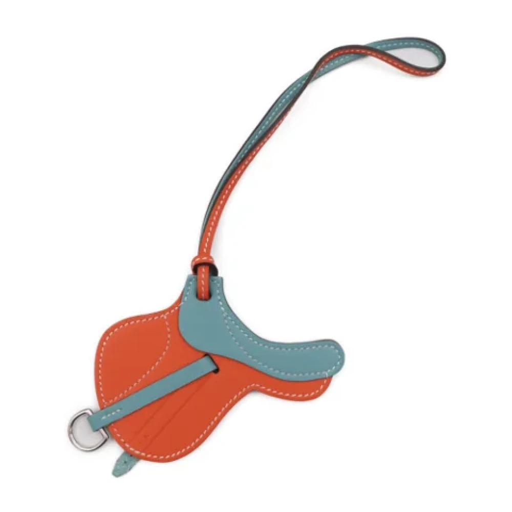 Hermès Vintage Pre-owned Fabric key-holders Orange Dames