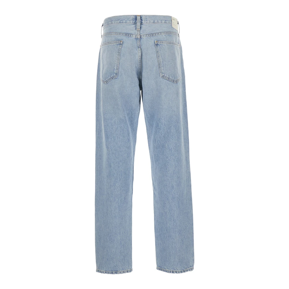 Agolde Blauwe Curtis Conflict Jeans Blue Heren