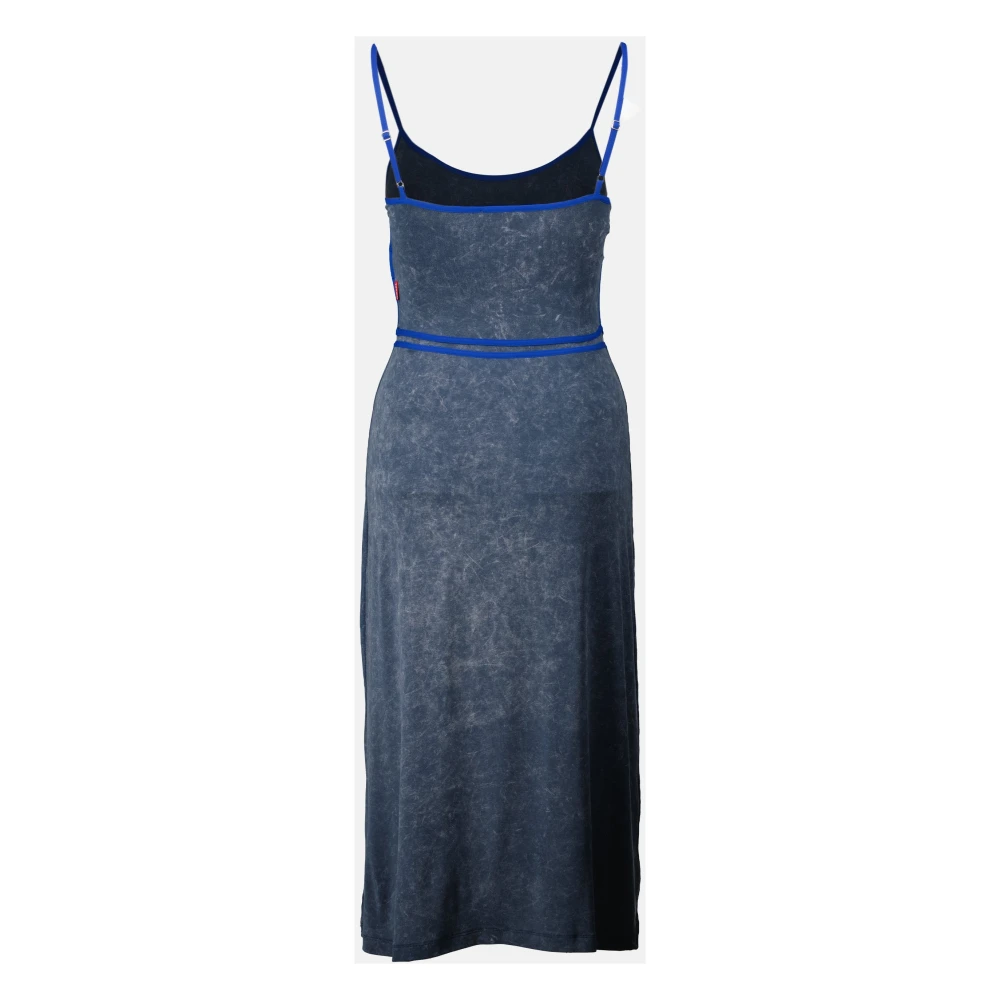 Diesel Grijze D-Wow Body Jurk Blue Dames