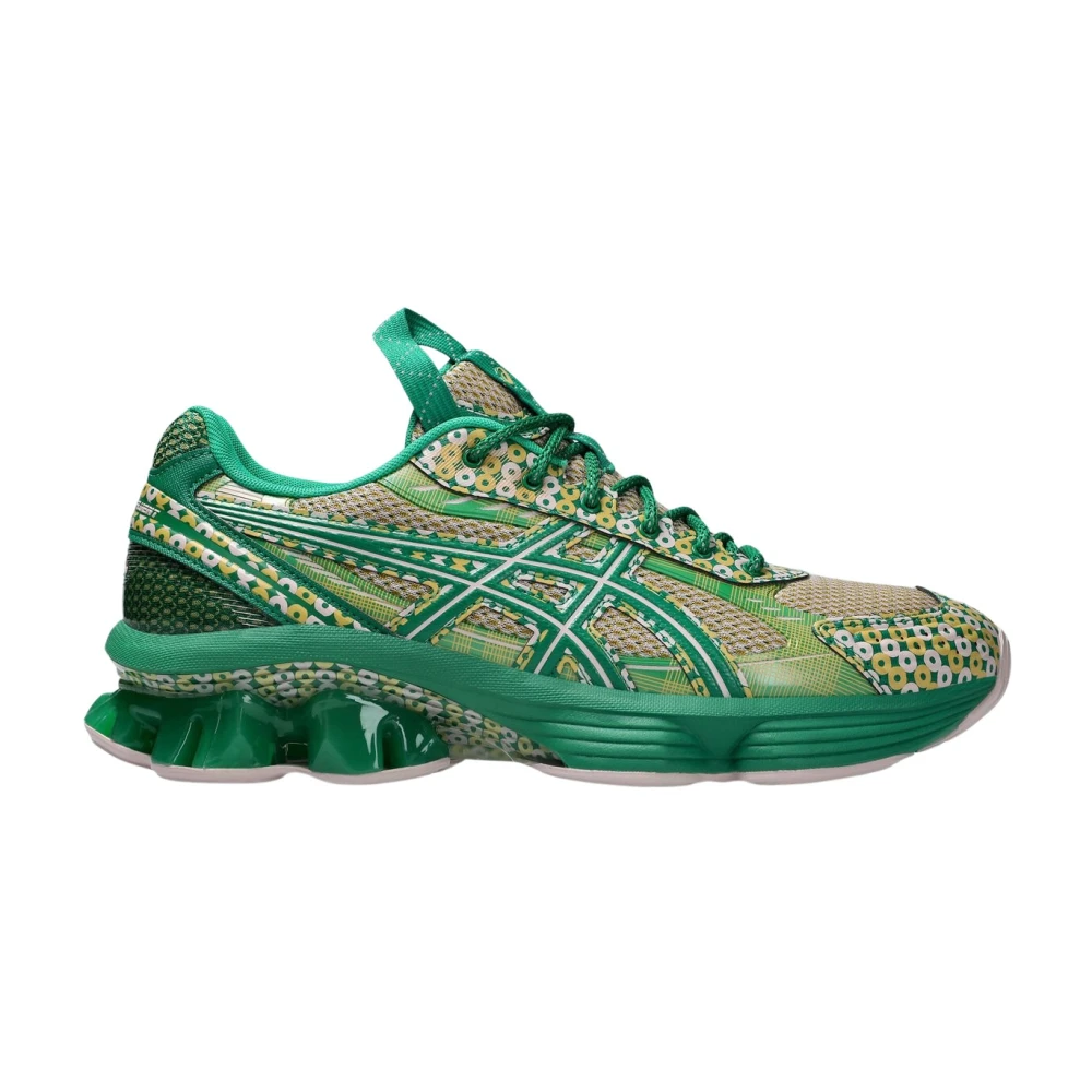 Asics Unisex Kids Green Gel-Kinetic Fluent Trainers - Kids Trainers - 25 Eu - Kids