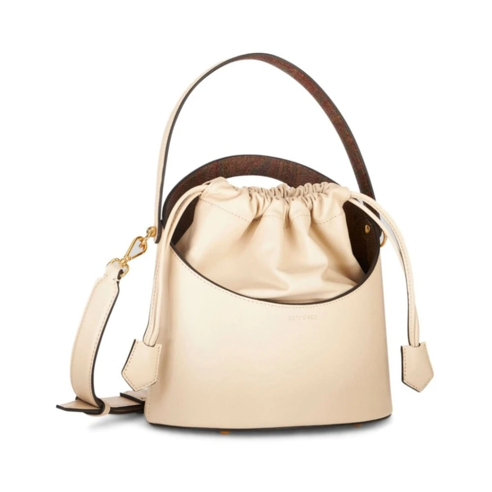 ETRO Schoudertassen met Secchiello-stijl Beige Dames