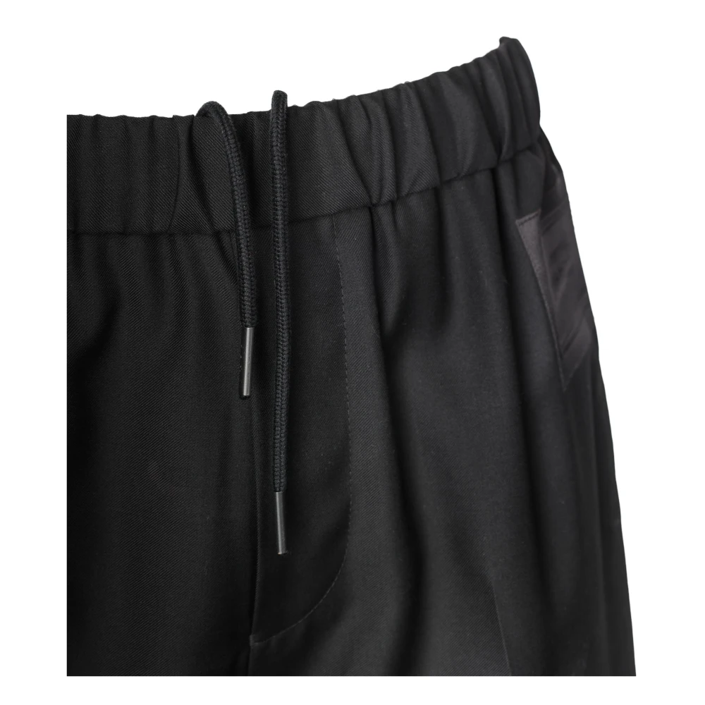 Givenchy Bermuda Shorts met Koord en Logo Black Heren