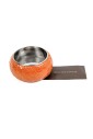silver-snake-leather-bracelet-orange