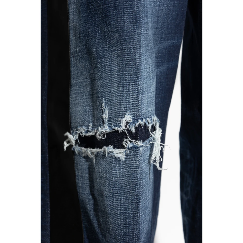 Dsquared2 Wijde broek Blue Dames