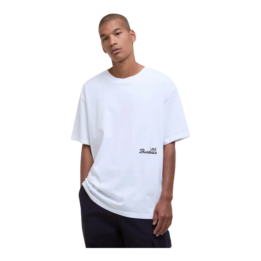 Barbour - Tops > T-Shirts - White - Barbour - Modalova