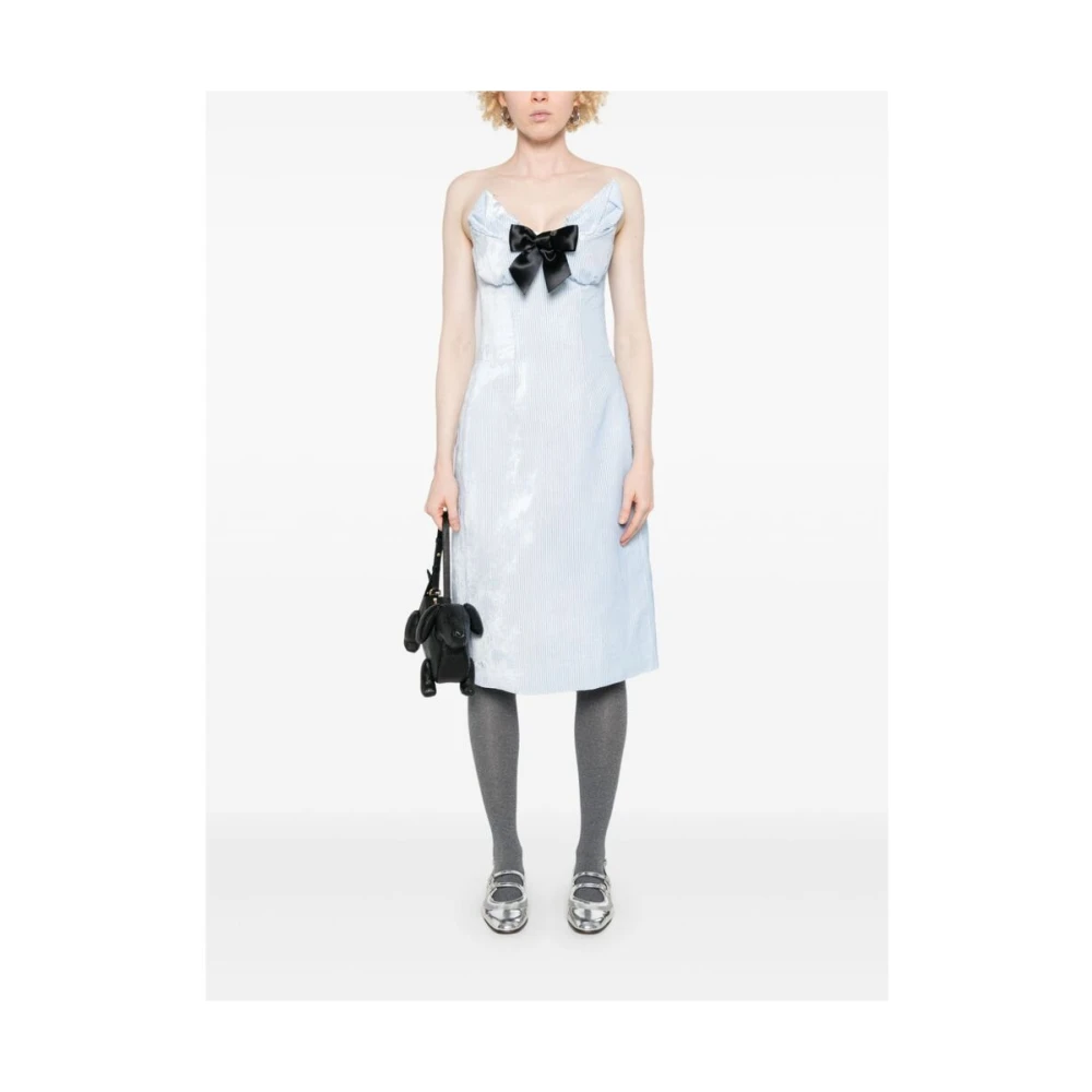 Shushu Tong Elegante Jurk Mwddr04 Cor545 Blue Dames