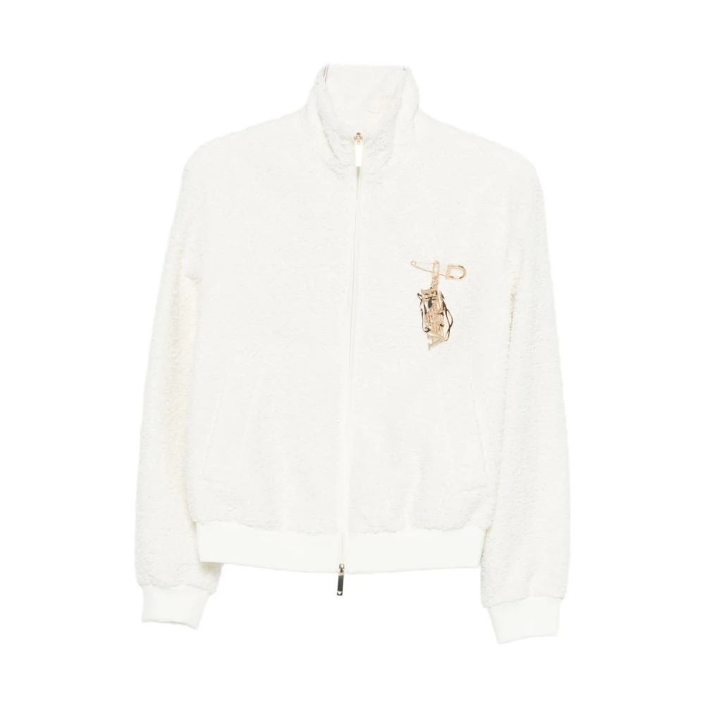 Emporio Armani Vrouw Wit Jassen Dames, S, Capsule Pre Jassen
