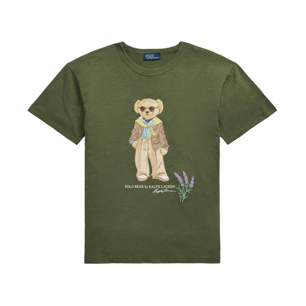 Polo Ralph Lauren Tuinpad Beer T-Shirt Green Dames