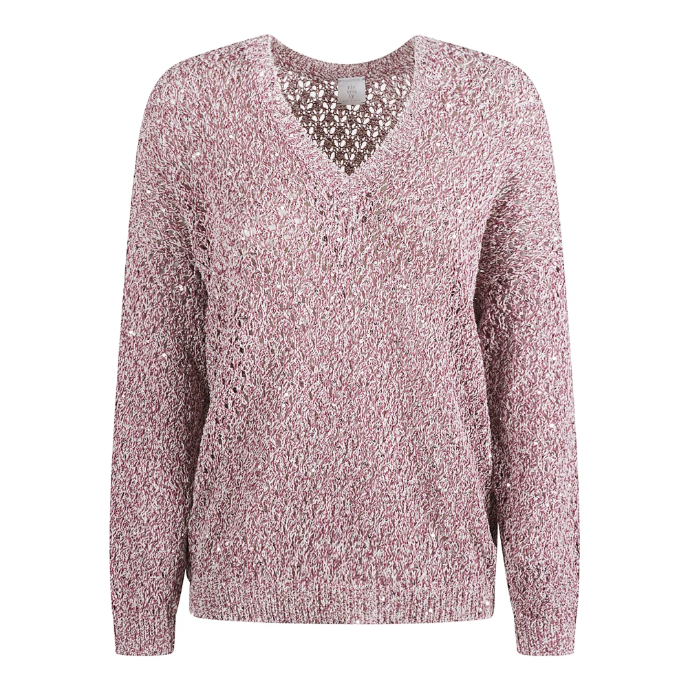 Knitwear > V-neck Knitwear - - Eleventy - Modalova