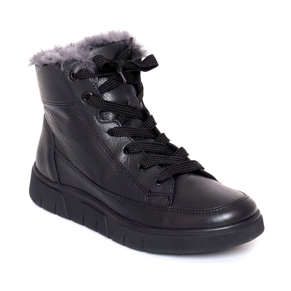 Botines Negros para Mujer ara Botas de invierno Miinto