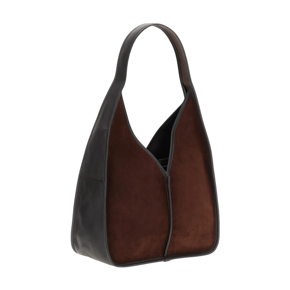 Hereu Brown Shoulder Bags, Female, One Size, Hobo Shoulder Bag