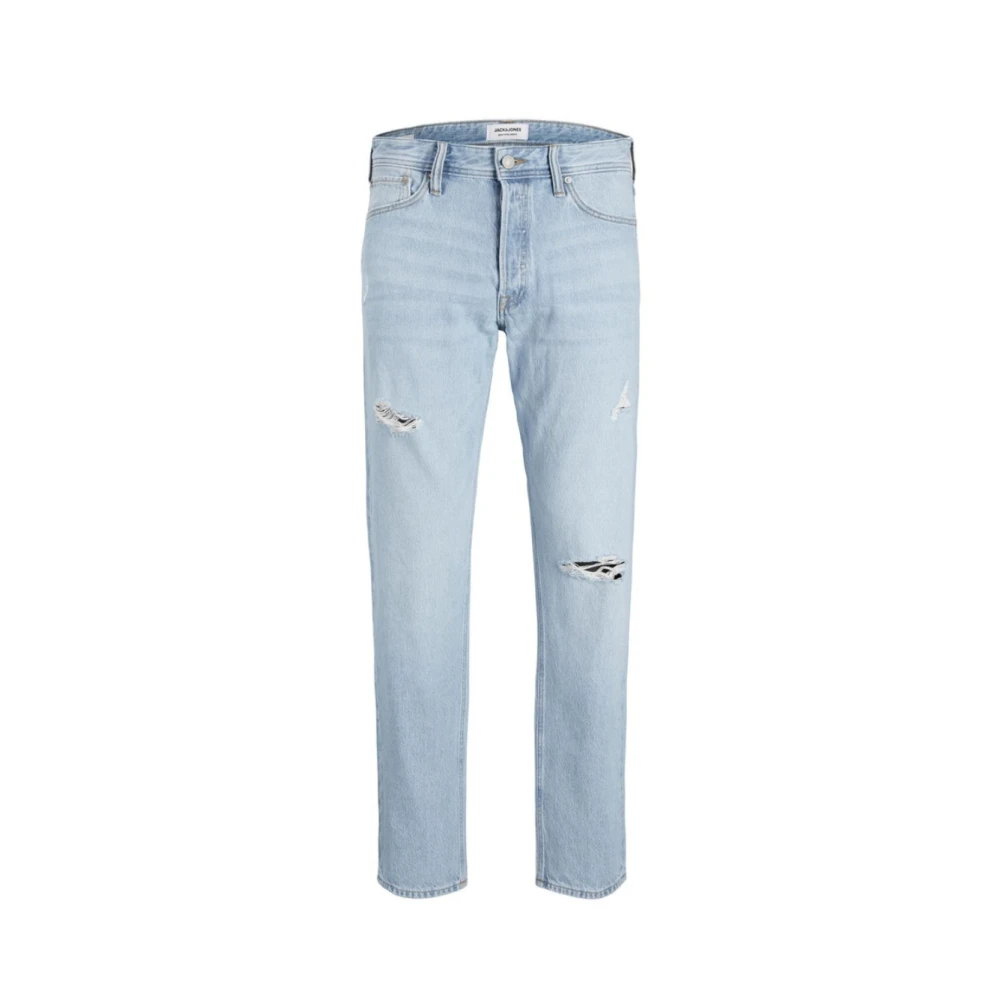 Jack & Jones Men's Blue Slim-Fit Jeans,, Jjichris Jjoriginal Sbd Jeans W34 L32