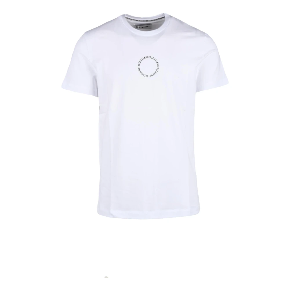 Bikkembergs Zwarte T-shirt voor heren Black Heren