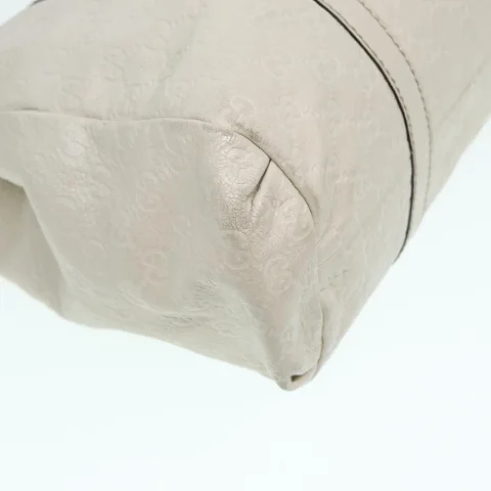Gucci Vintage Pre-owned Canvas gucci-bags White Dames