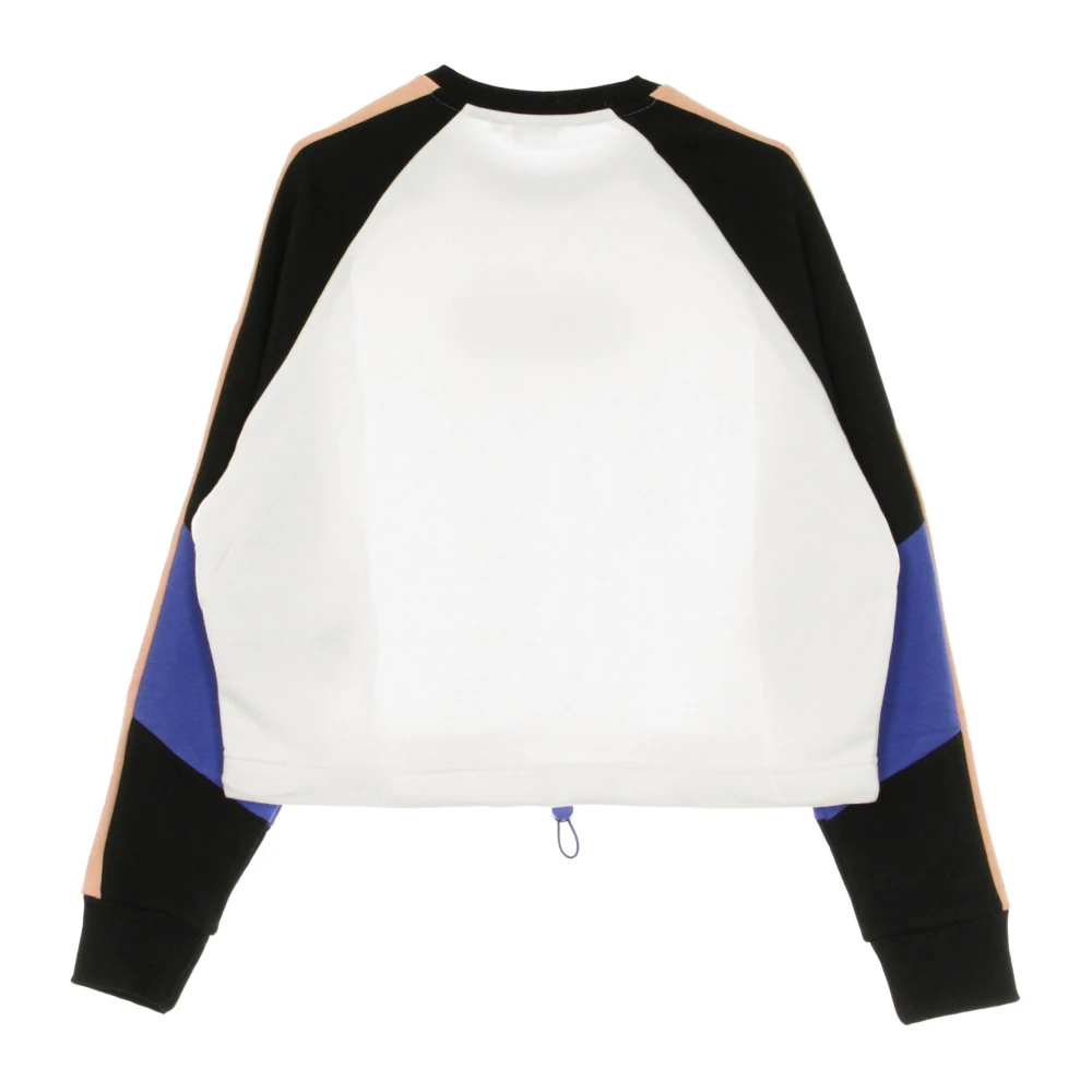 Fila Kleur Blok Cropped Crewneck Sweatshirt Multicolor Dames