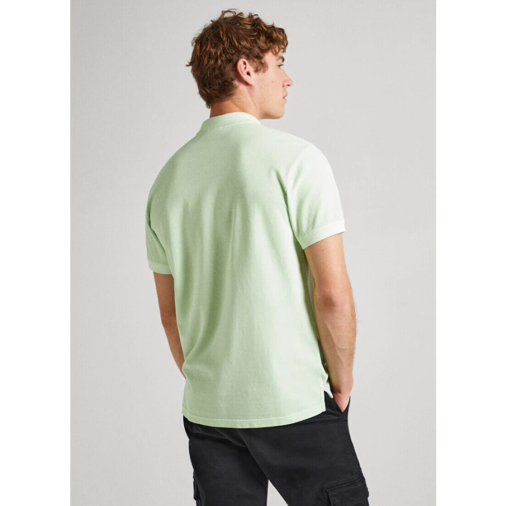 Pepe Jeans Verse Groene Polo Shirt Green Heren