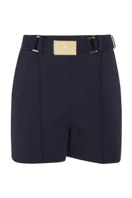 Högmidjade shorts med bä