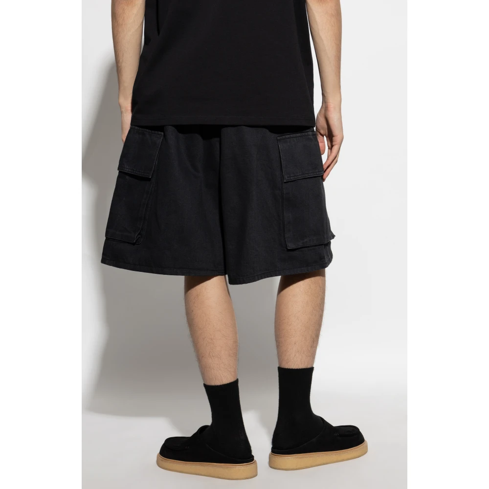JW Anderson Denim shorts Black Heren