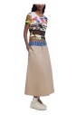 robe-longue-femme-en-coton-et-lyocell