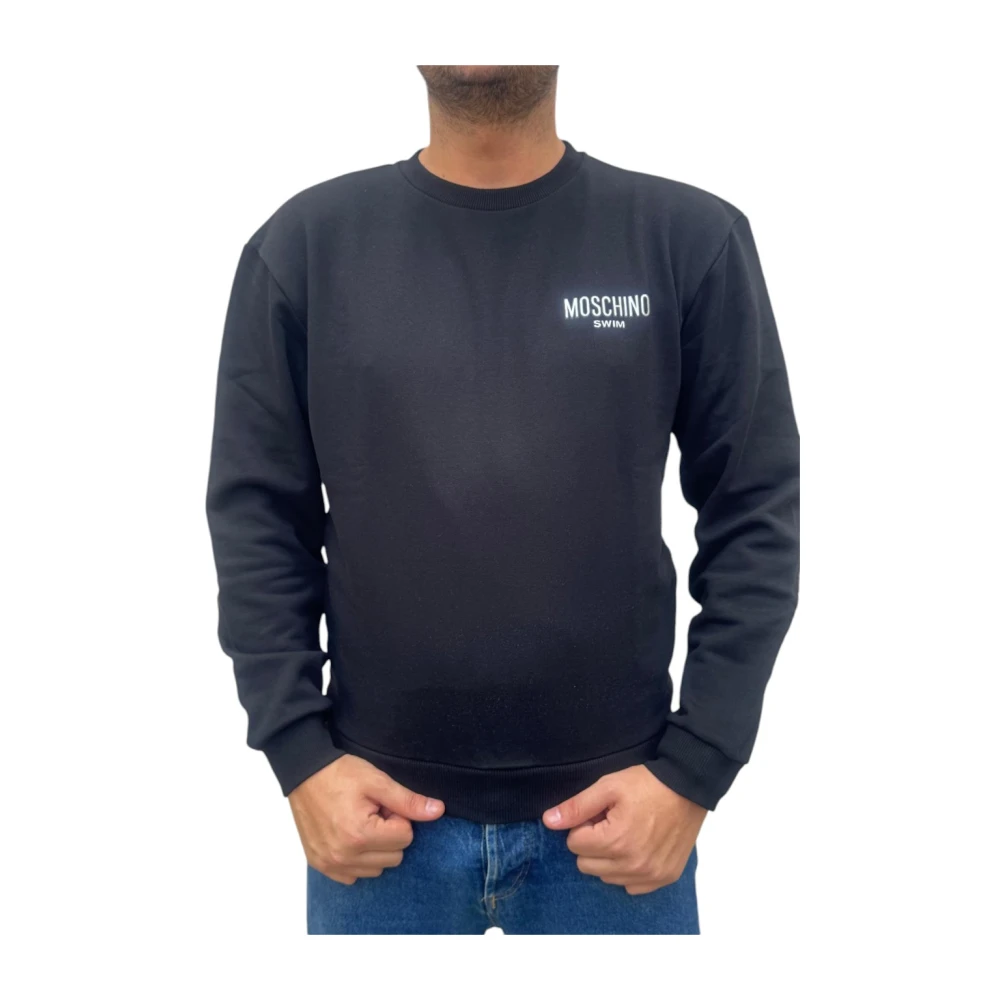 Moschino Sweatshirt uit de Swim-collectie Black Heren