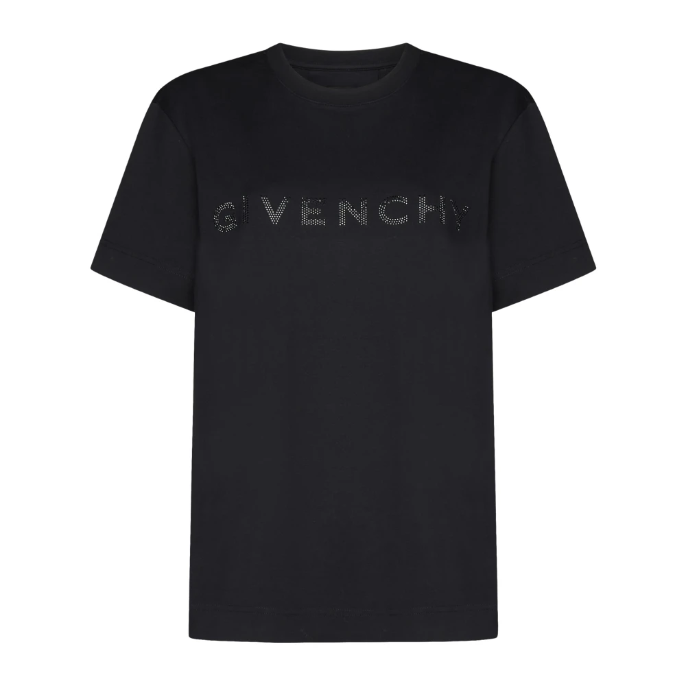 Givenchy Logo T-shirt Black Dames
