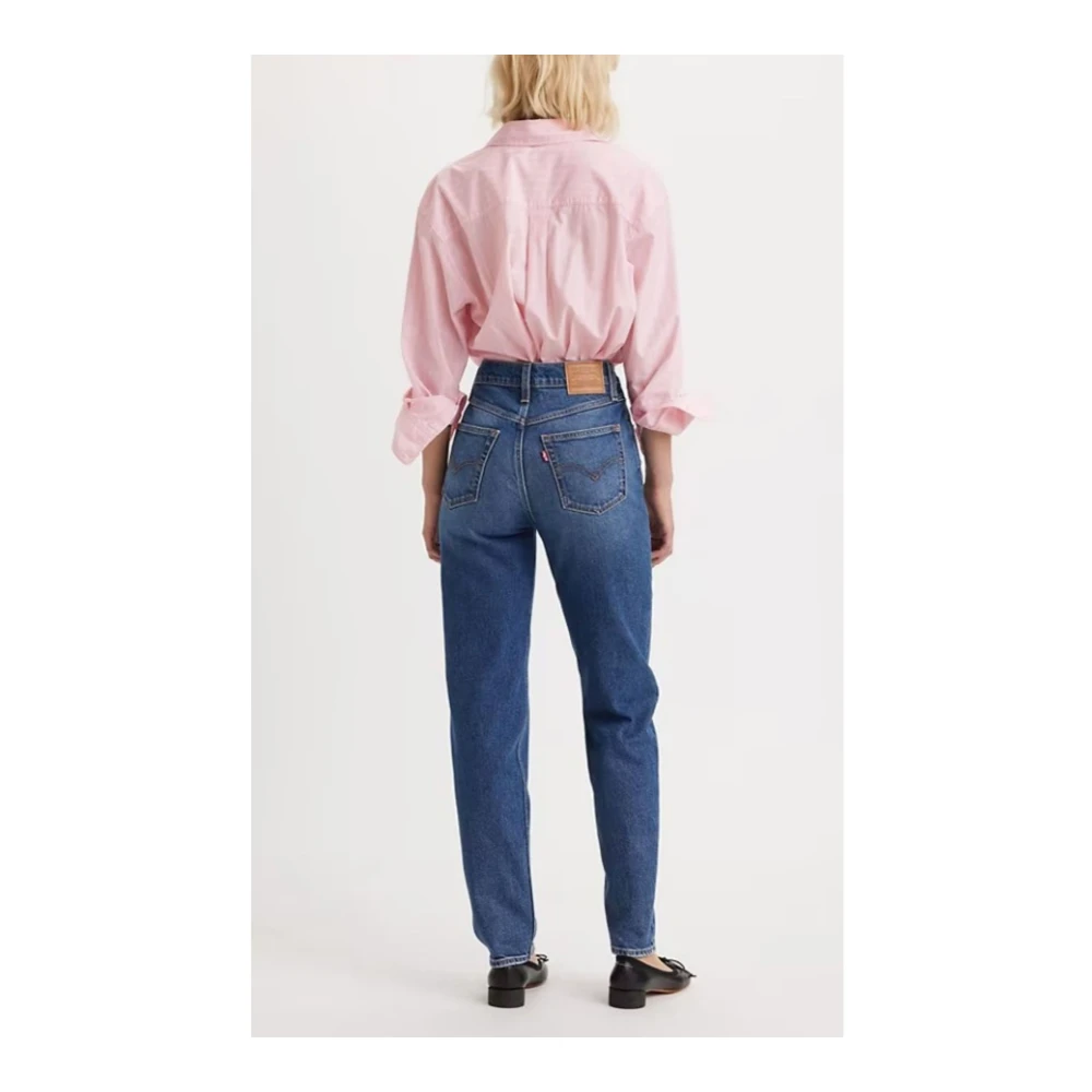 Levi's Vintage Mom Jeans Tough Cookie Blue Dames