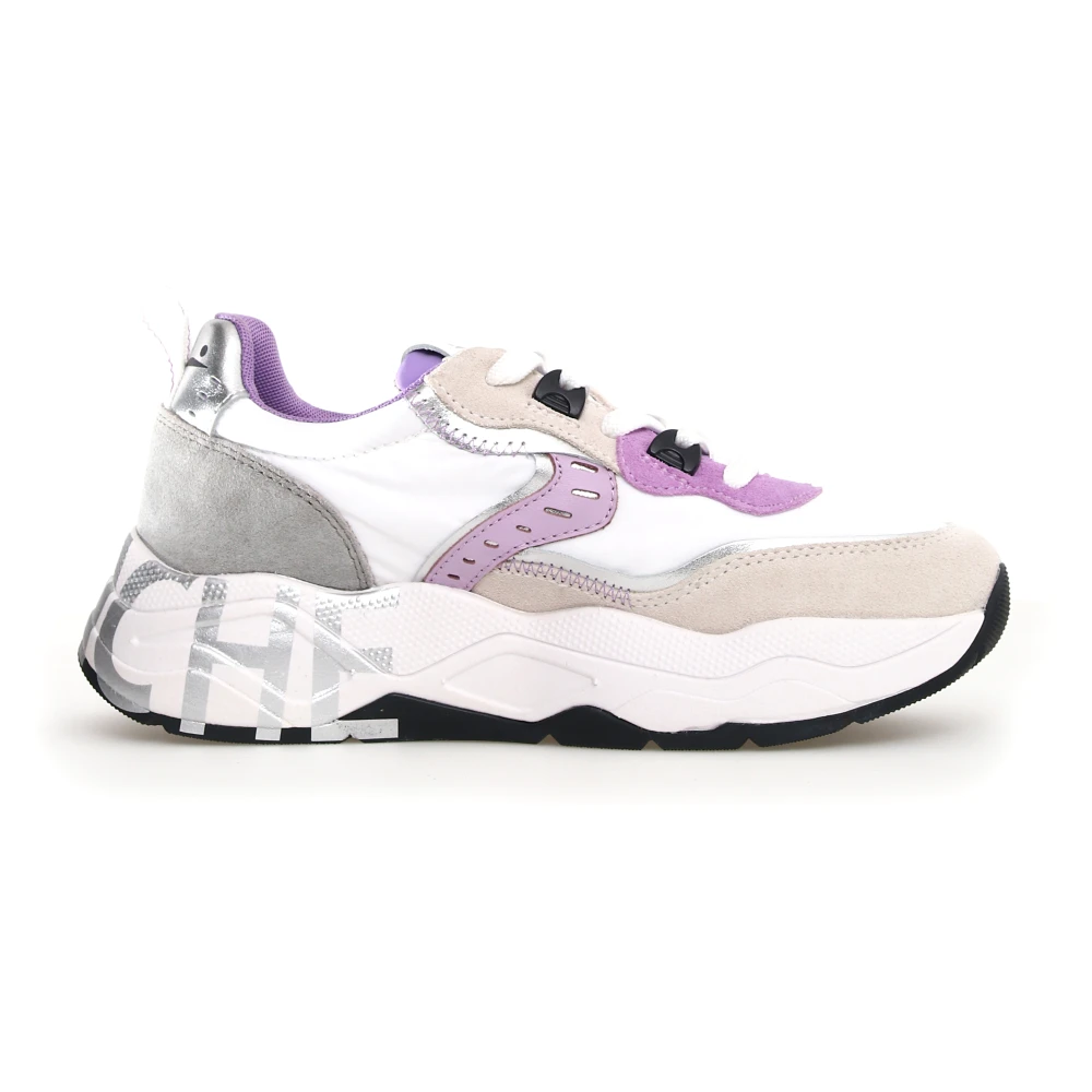 Voile Blanche Women's Multicolor Sneakers, 8 Uk, Pink Trainers
