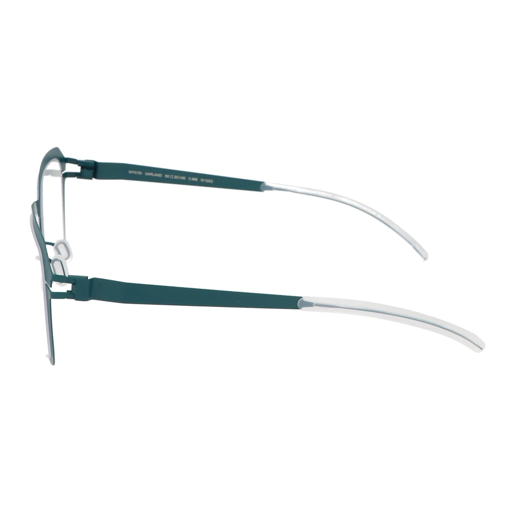 Mykita Moderne vierkante metalen montuurbril Gray Unisex