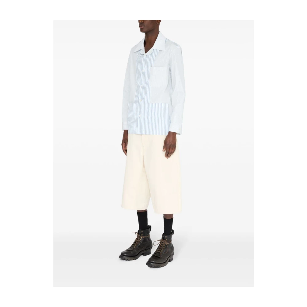 Maison Margiela Stijlvolle Overhemden Collectie Blue Heren