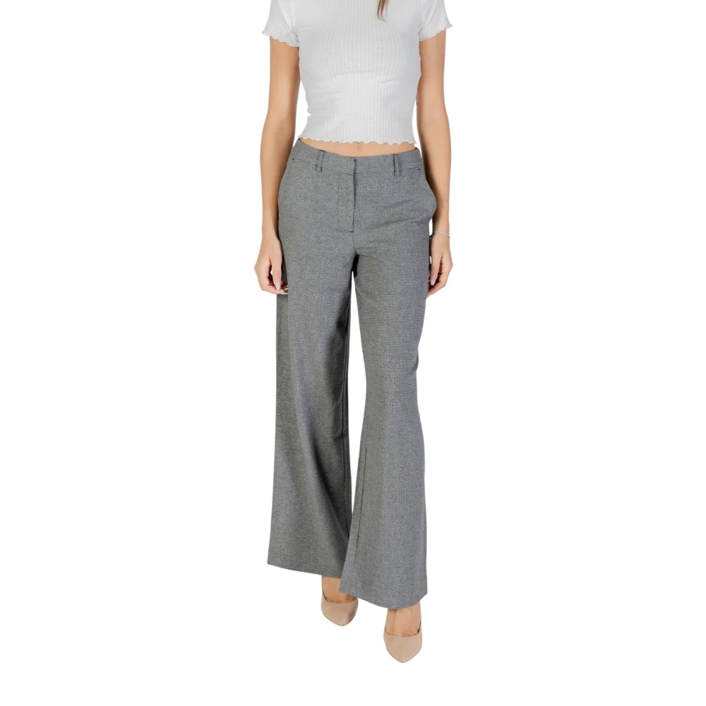Only Gray Recycled Polyester Casual Pants - W42 | L32 - Image 2