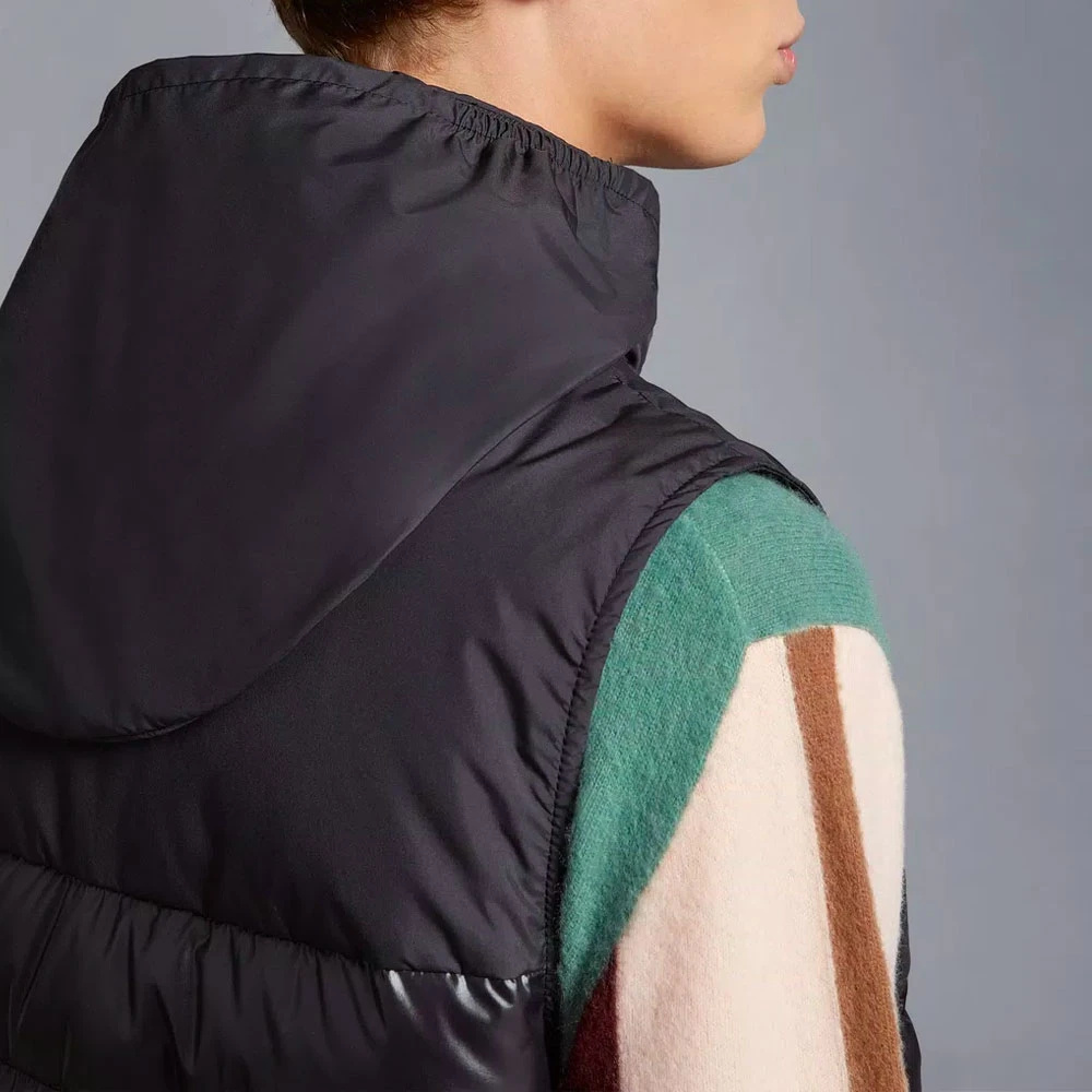 Moncler Vests Black Heren