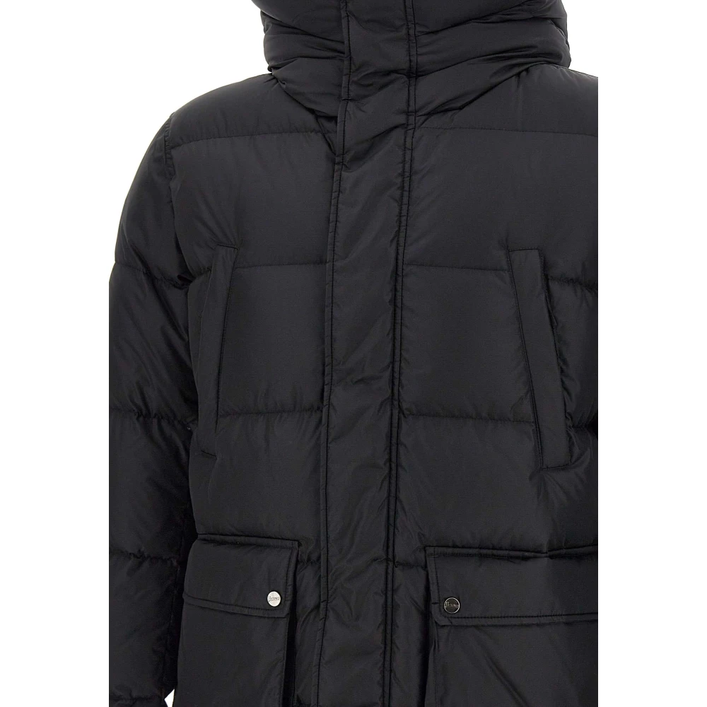 Herno Zwarte Donsjas met Ganzendons Black Heren