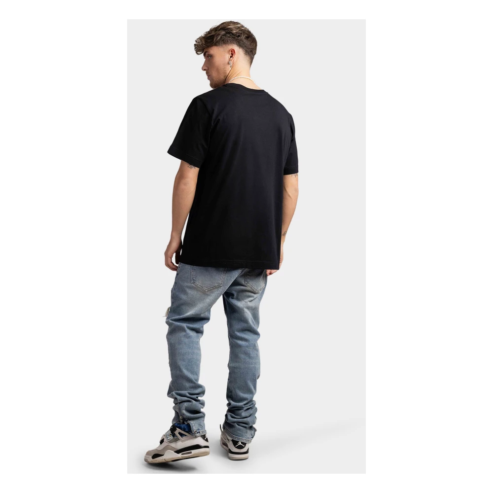 Iceberg 5D Porky Pig T-Shirt Zwart Black Heren