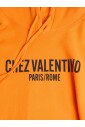 oranje-hoodie-met-logoprint