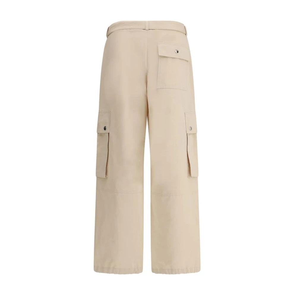 Jacquemus Cargo Broek met Zakken Beige Heren