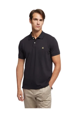 Slim Fit Kortärmad Piqué Polo