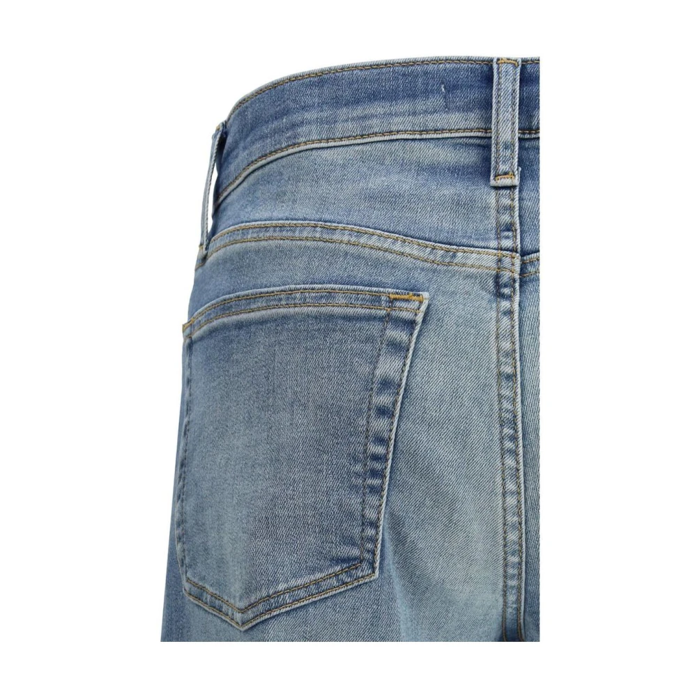 Re Done Vintage Wide Leg Jeans Blue Dames