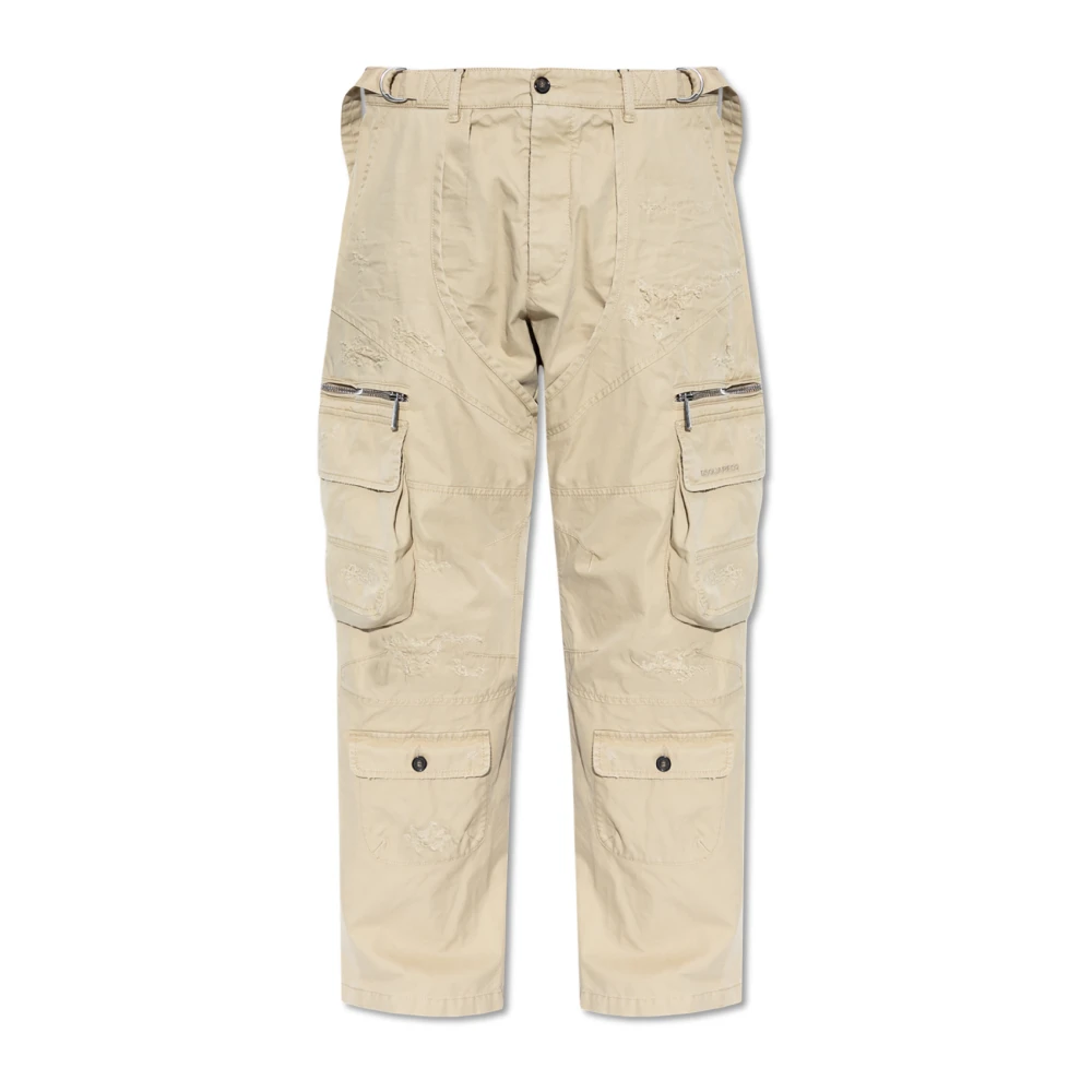 Trousers > Wide Trousers - - Dsquared2 - Modalova