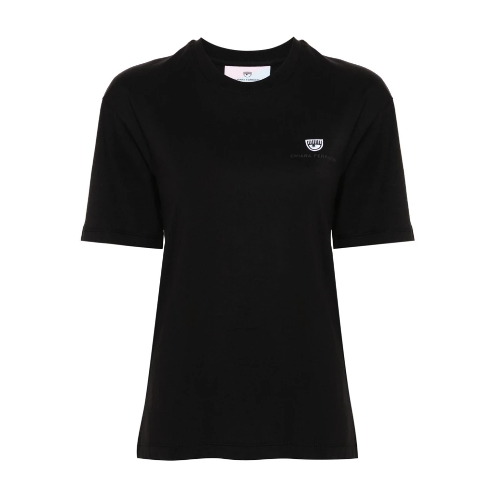 Chiara Ferragni Collection Zwarte T-shirts en Polos van Chiara Ferragni Black Dames