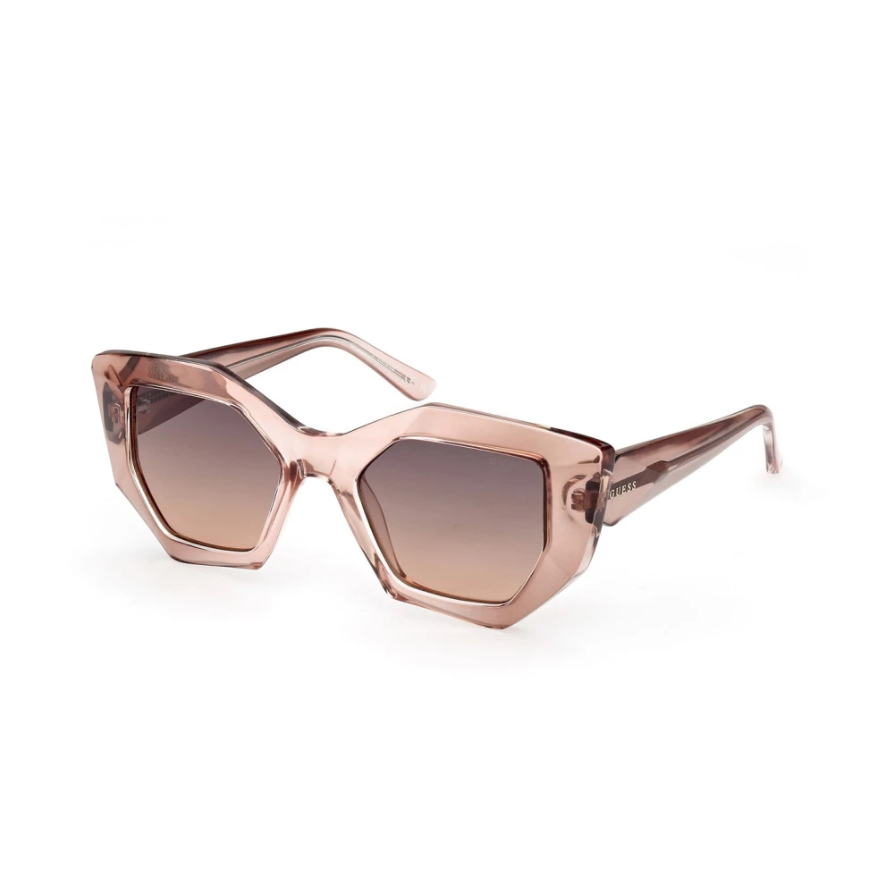 Guess Geometriska solglasögon med UV-skydd Pink, Dam