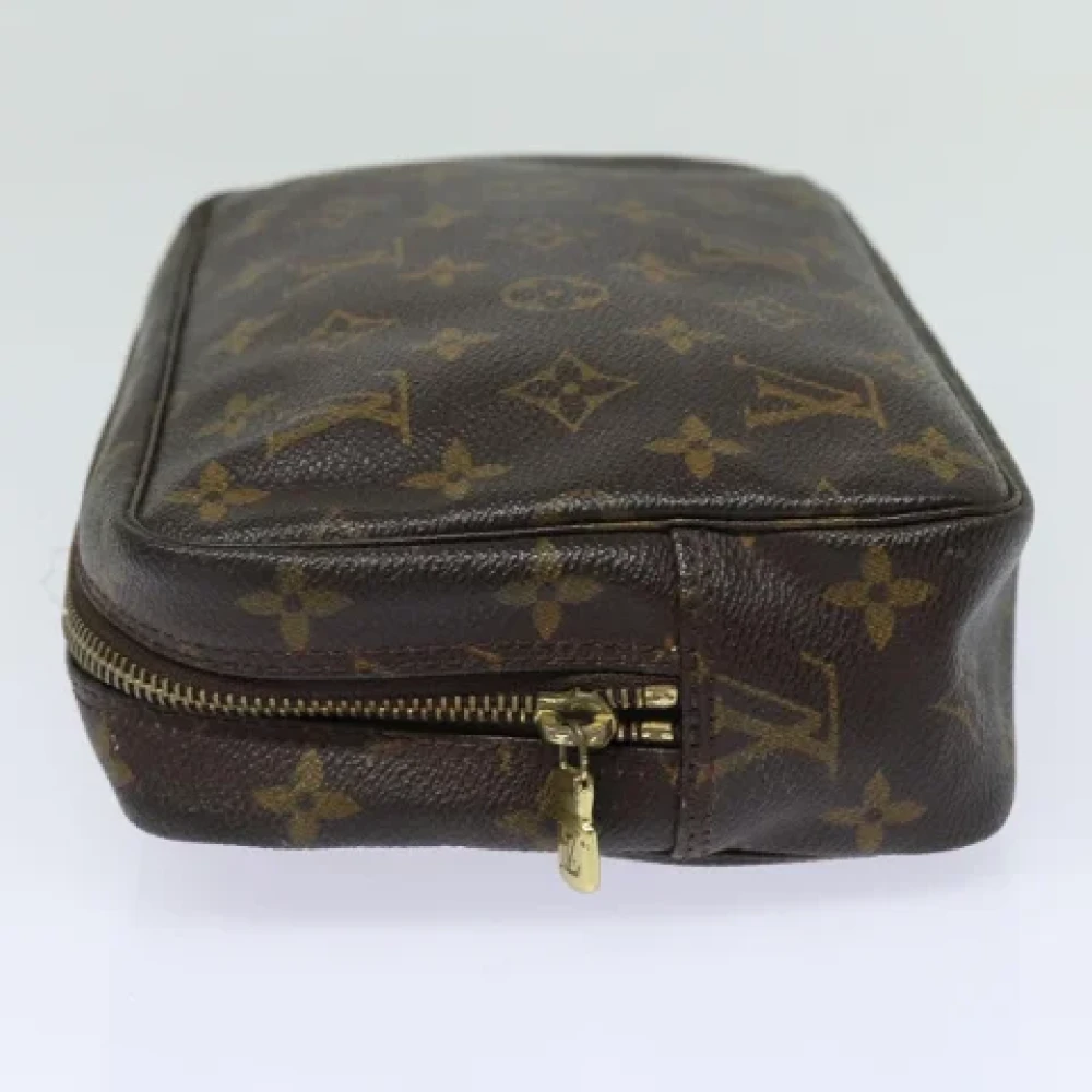 Louis Vuitton Vintage Pre-owned Canvas clutches Brown Dames