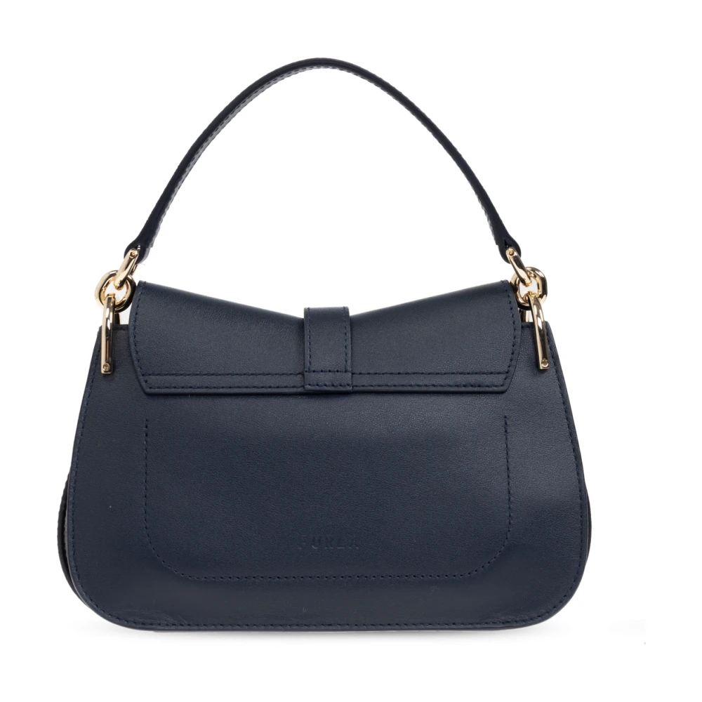 Furla Tas Flow Mini Blue Dames