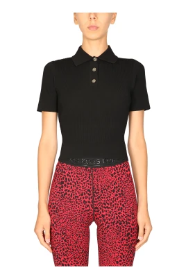 Polo Button Top