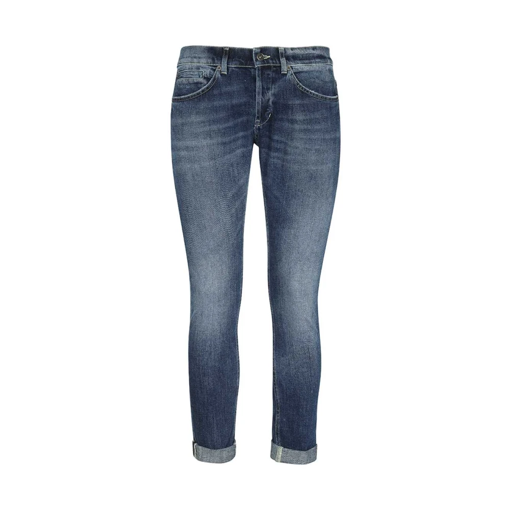 Dondup Upprullade Ankel Jeans Blue, Herr