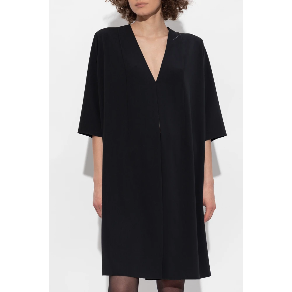 MM6 Maison Margiela Loszittende jurk Black Dames